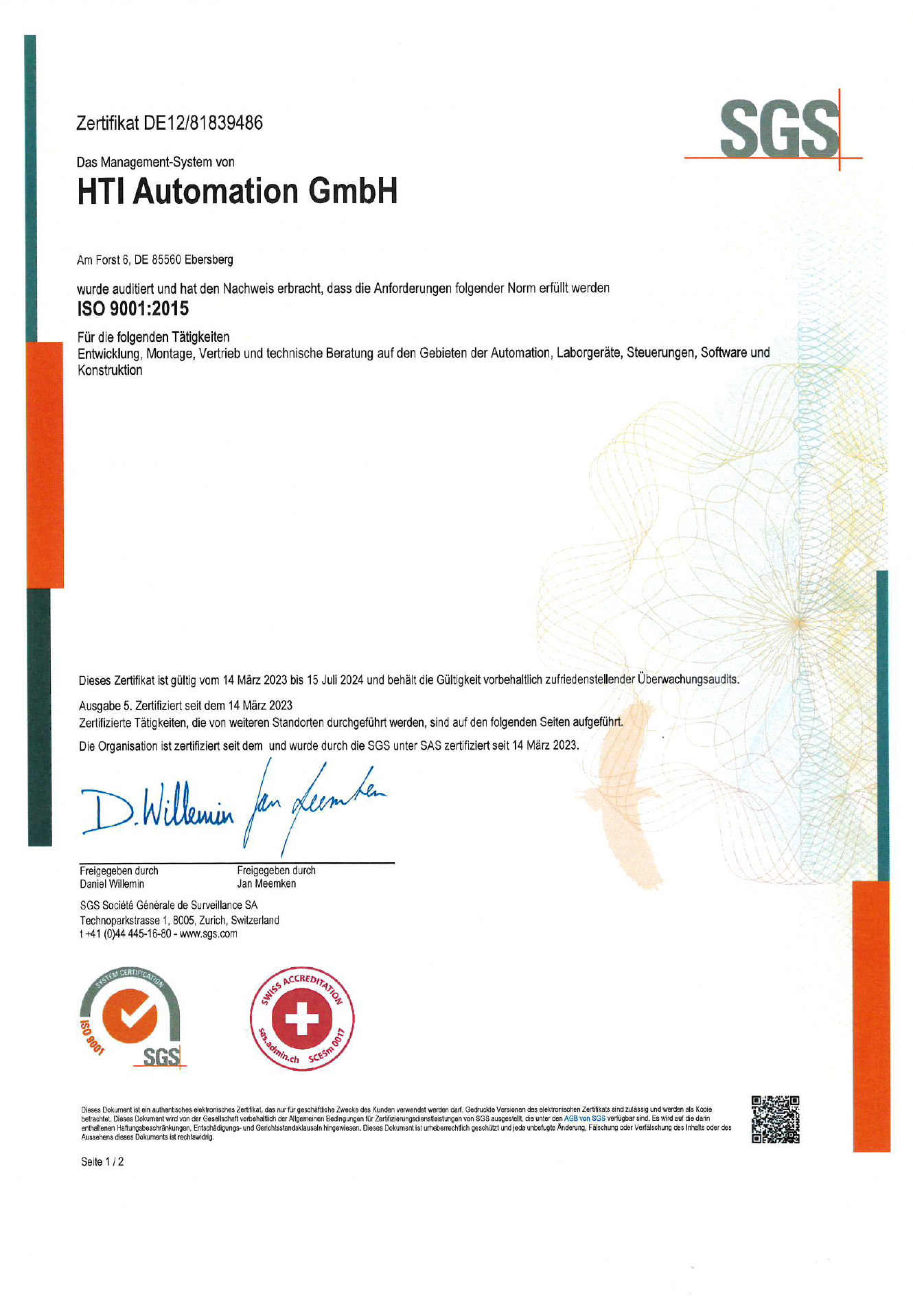 ISO9001 HTI-Automation