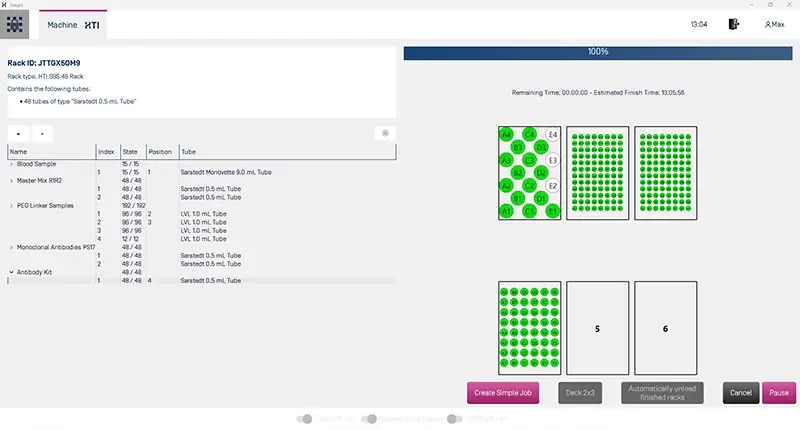 Digitale Auftragsbearbeitung & Materialprüfung