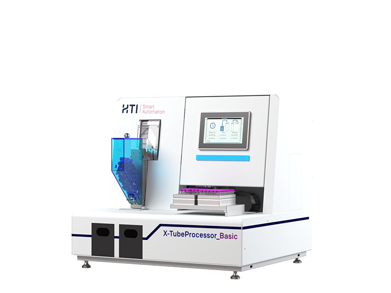 X-TubeProcessor®_Basic von HTI Automation für automatisiertes Tube Handling und standardisierte Laborprozesse