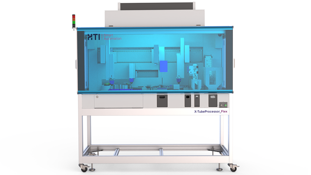 X-TubeProcessor Flex von HTI Automation für flexible Laborautomatisierung